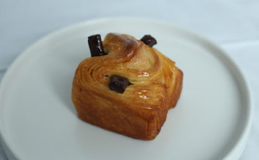 Brioche with chocolate